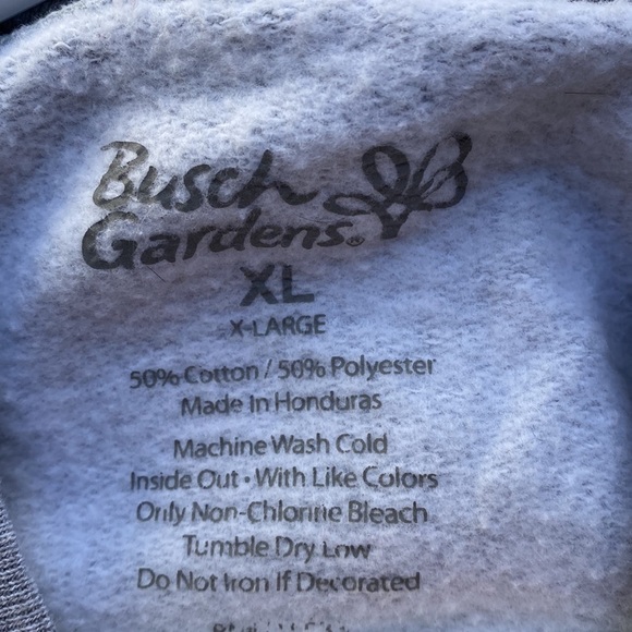 🌸Youth Busch Gardens 2022 sweatshirt size XL - Picture 3 of 9
